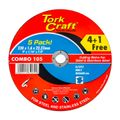 4+1 Free Cutting Disc Metal 230x1.6x22.22mm